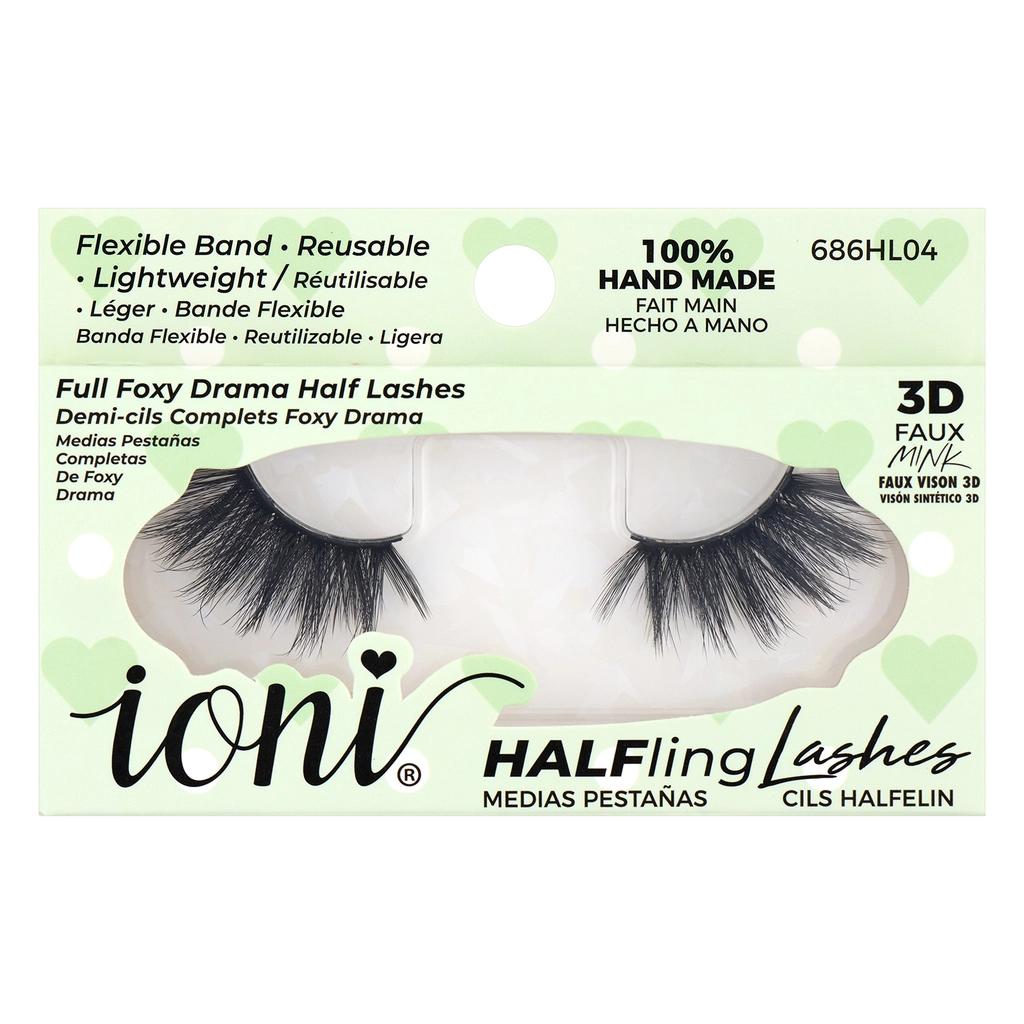 Ioni Long & Extra Voluminous False Eyelashes for Dramatic Volume