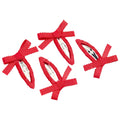 Bow Snap Hair Clips by Bow Beauty - 4-Pack Metal Hair Accessories for Versatile Styling, Lead/Nickel-Free, Eco-Friendly