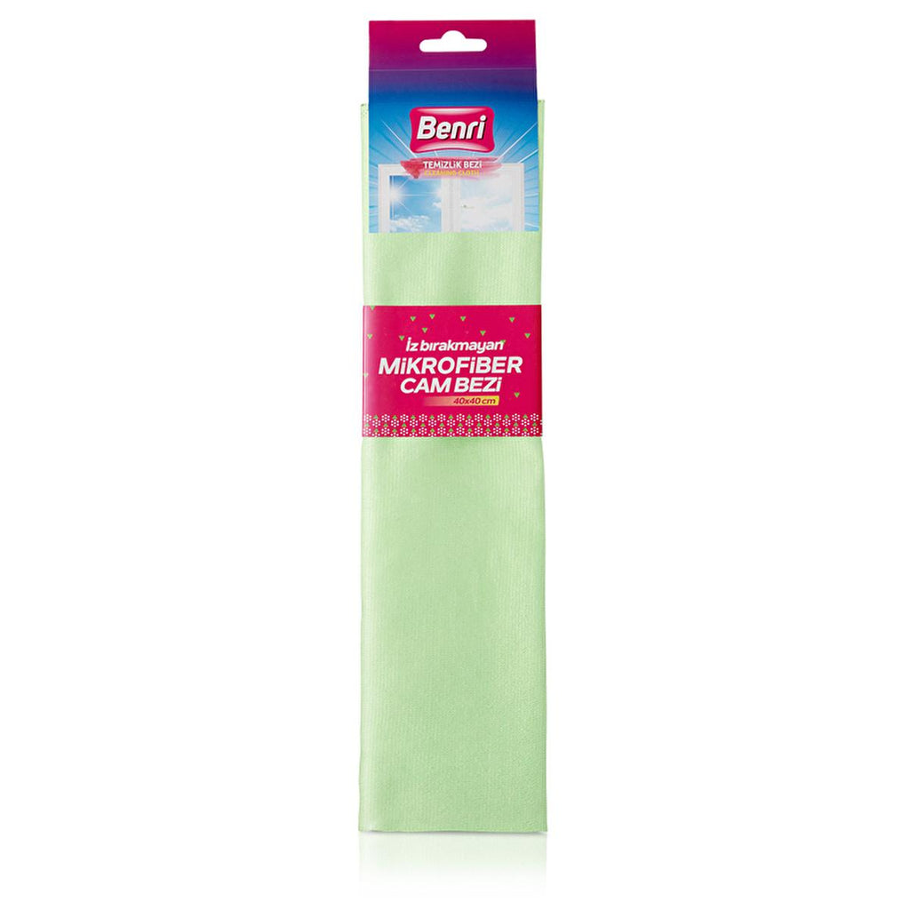 Benri Microfiber Cleaning Cloth for Glass & Electronics - Gentle, Effective, and Versatile - 15.75 x 15.75 inches
