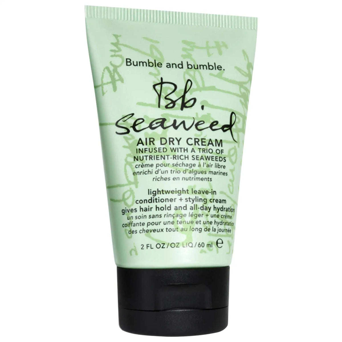 Seaweed Nourishing Air Dry Cream - Hydrating Hair Care Cream for Frizz Reduction & All-Day Hold