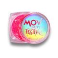 Mov Glitter Cream Festival Makeup - 80s Pinky Shimmering Body Makeup with Moisturizing Formula