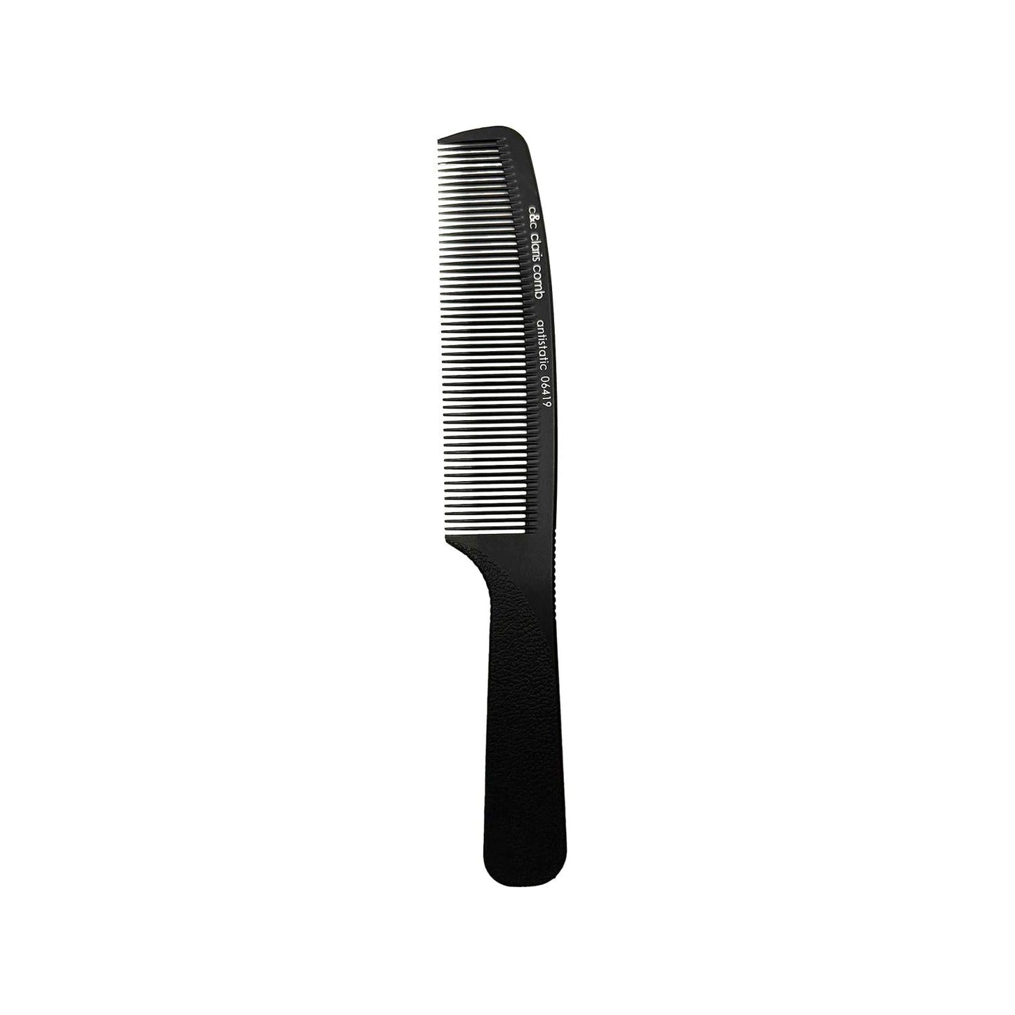 Claris Carbon Comb 6419 C-25036 - Premium Hair Comb for Detangling & Styling