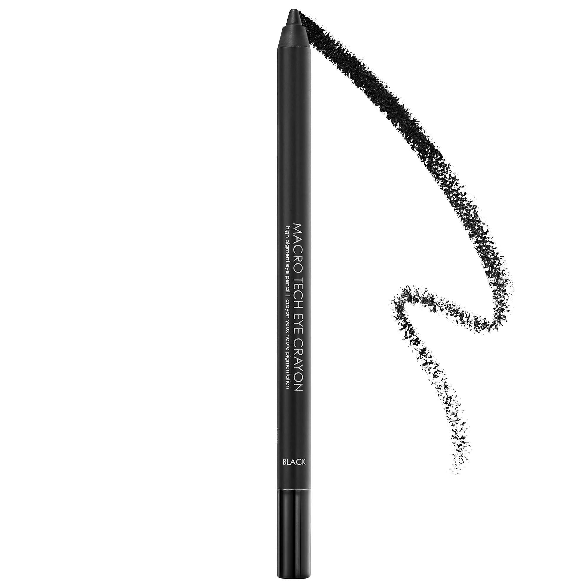 Macro Tech Eye Crayon High Pigment Eyeliner Pencil - Waterproof, Cruelty-Free, Long-Lasting Eye Makeup for Makeup Enthusiasts