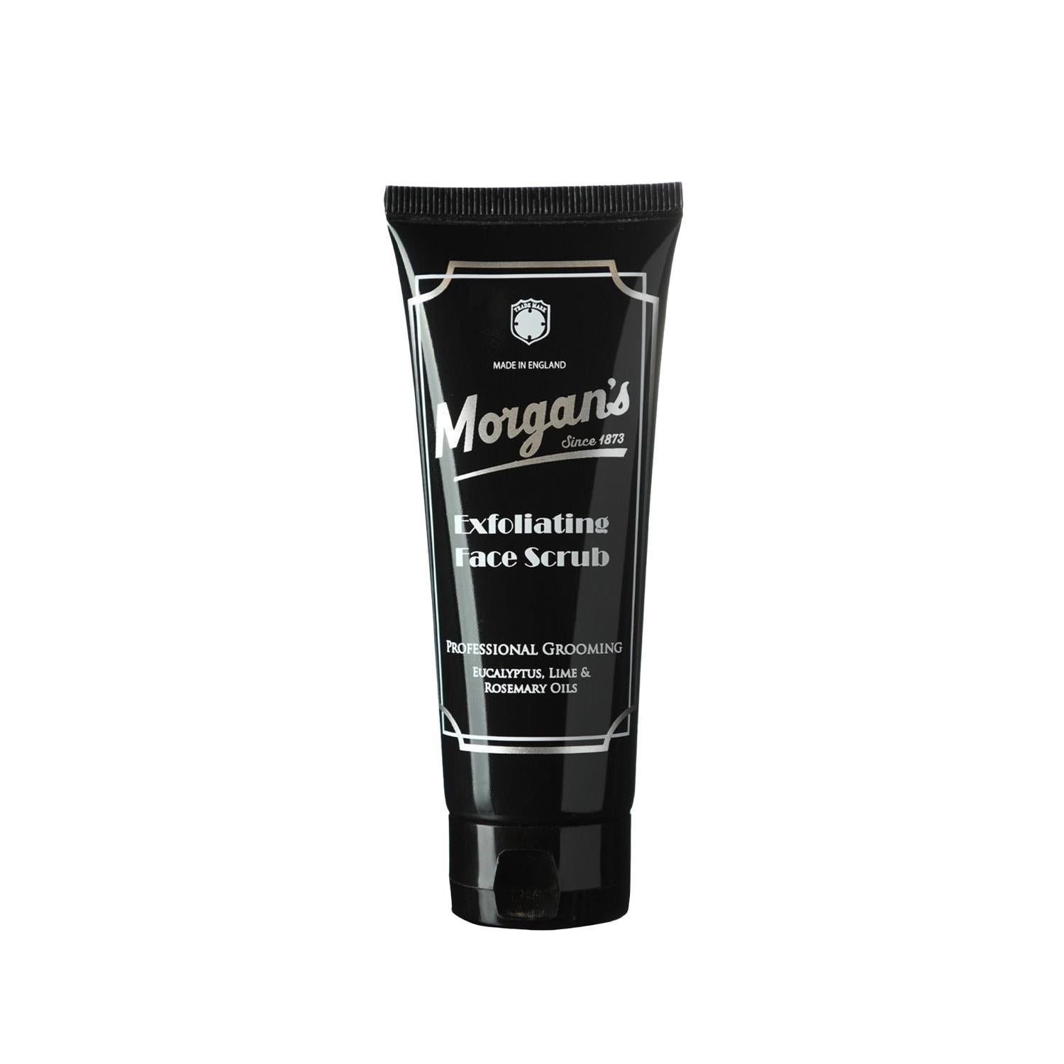 Morgan's Pomade Exfoliating Face Scrub - Gentle Exfoliation for Smoother Skin, 3.38 fl oz