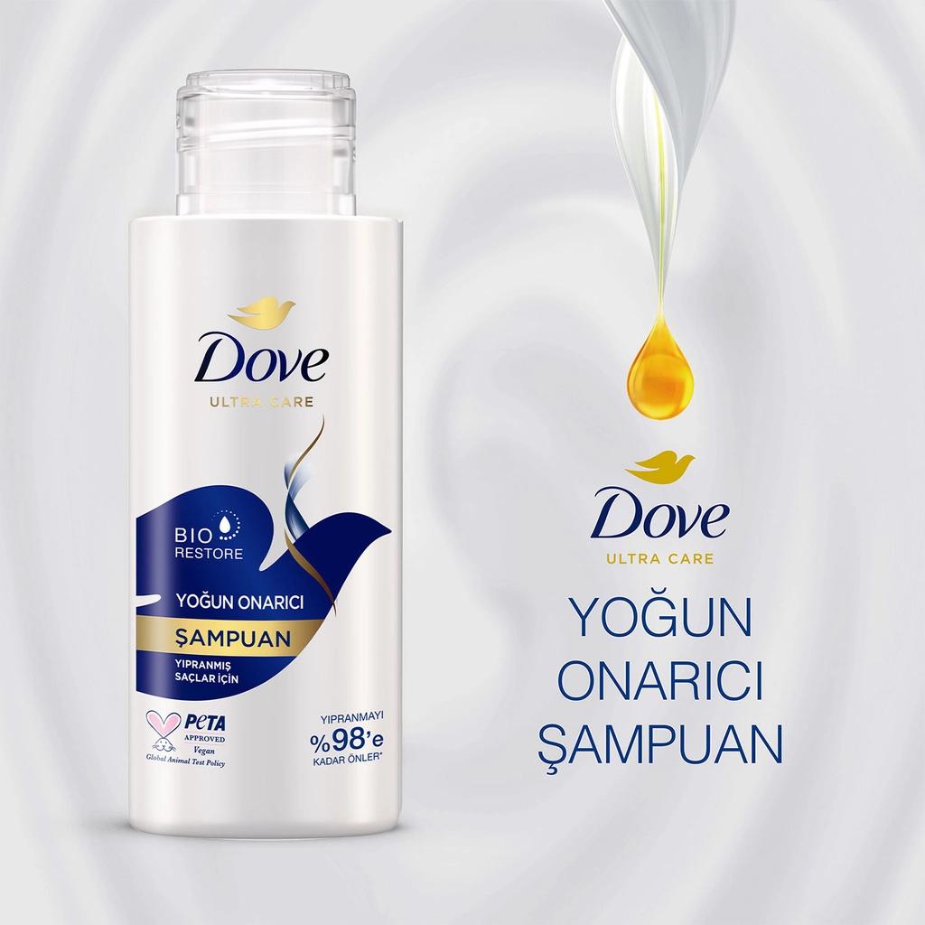 Dove Intensive Repair Travel Size Shampoo 90 ml