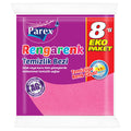 Parex Colorful Cleaning Cloths - 8 Pack | Super Absorbent