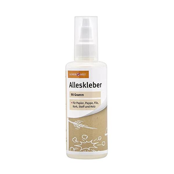 Schreibwelt Multipurpose Adhesive - Versatile Glue for Crafting, DIY, and Office Use - 90g