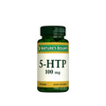 Nature's Bounty 5-HTP 100mg Capsules for Mood & Sleep Support - 30 Count Dietary Supplement