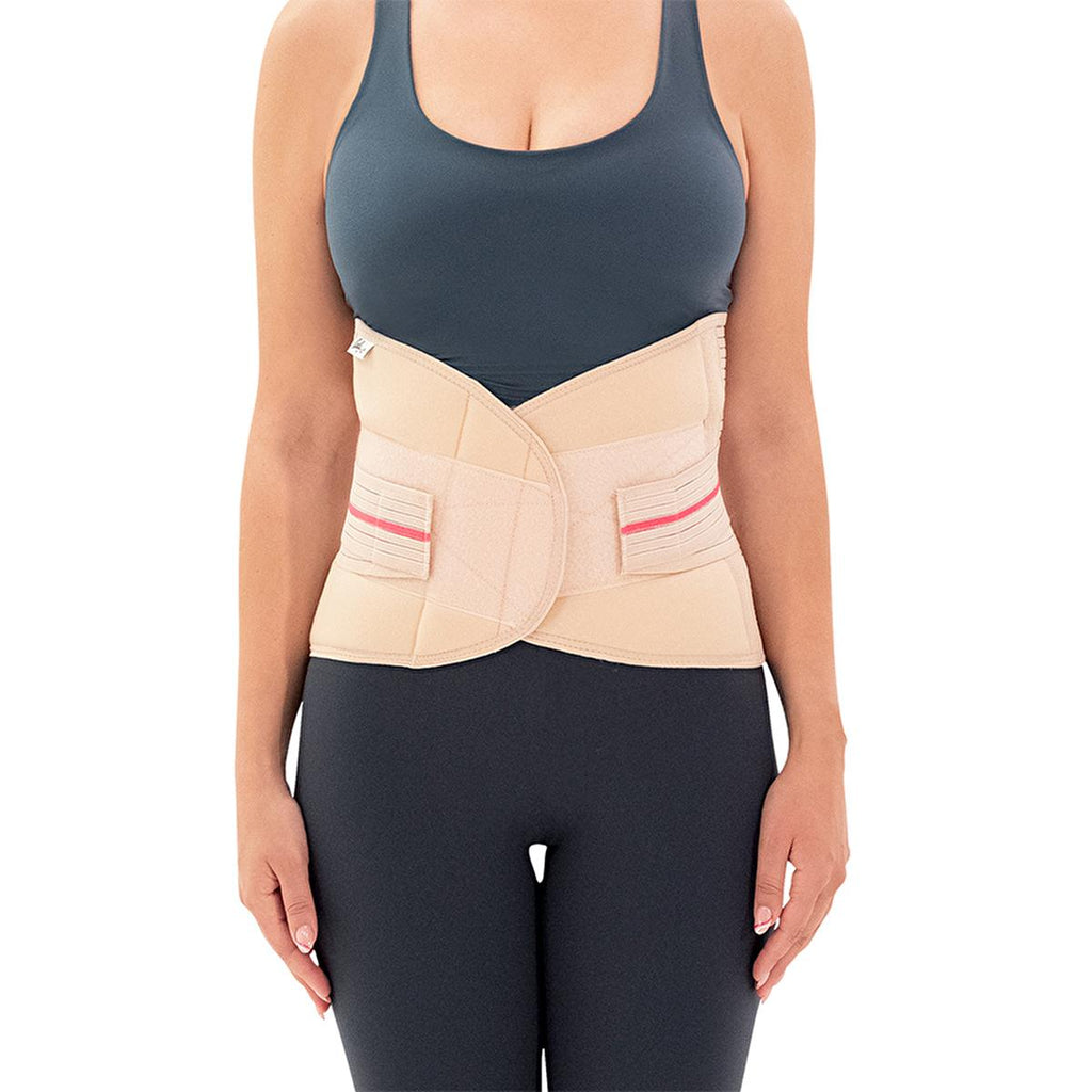 Owli Postpartum Recovery Corset - Breastfeeding Friendly, Adjustable Support for New Moms
