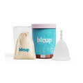 Bicup Medical Silicone Menstrual Cup with Sterilization Container - Reusable, Vegan, Hypoallergenic