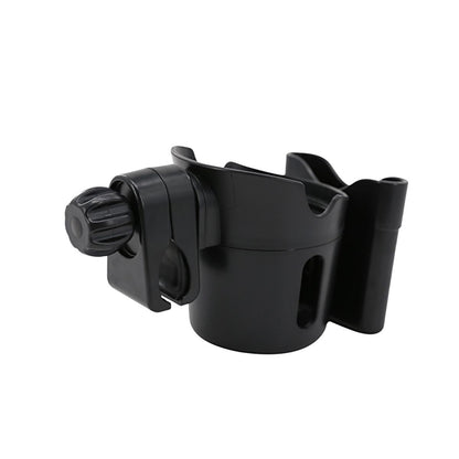 Babyjem 2-in-1 Baby Stroller Cup and Phone Holder - Adjustable, 360-Degree Rotatable, Tool-Free Installation