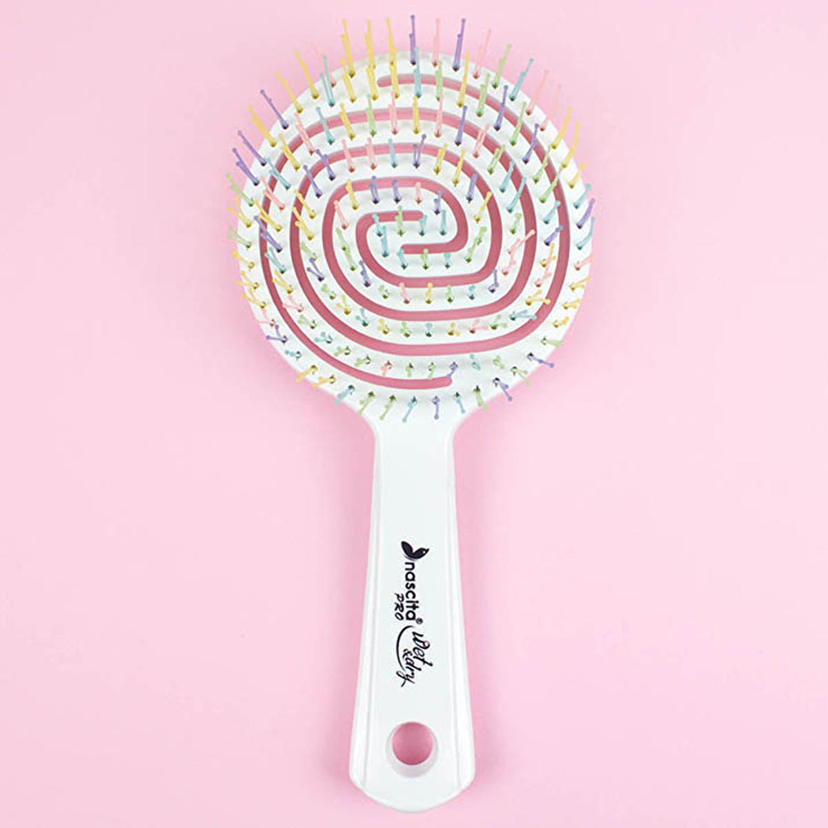 Nascita Pro Hair Brush - GemTips Detangling Brush for Wet & Dry Hair, Anti-Static, Gentle on Scalp