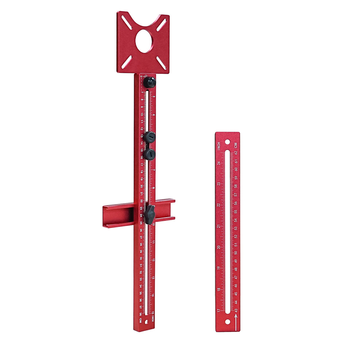 Circle Cutting Jig for Router — 5-in-1 Aluminum Alloy Woodworking Guide, Adjustable 10"–58" Large Circle Cutter