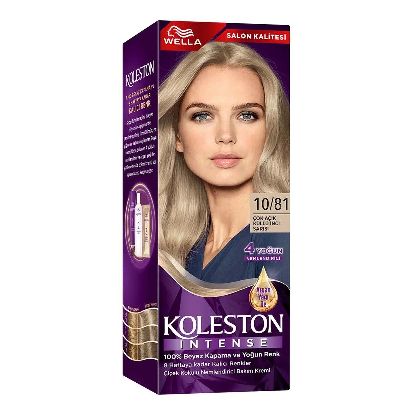 Koleston Intense Hair Dye 1081 Very Light Ash Pearl Blonde
