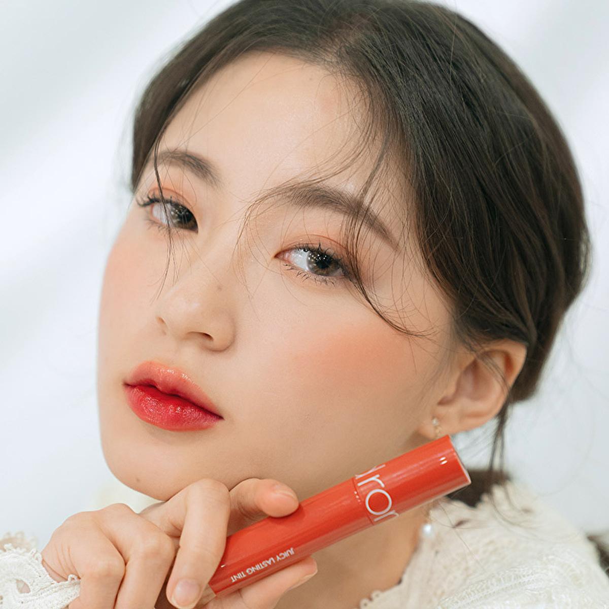 rom&nd Juicy Lasting Tint: Dark Coconut - Korean Lip Tint for Glossy, Hydrated & Long-Lasting Color