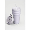 Stevig Bubble Stainless Steel Thermos in Lilac Hint 600 ml