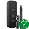 Nudestix Intense Matte Lip + Cheek Color Pencil: Longwearing, Paraben-Free Lipstick & Blush for Clean Beauty - Multi-Use Makeup Perfection
