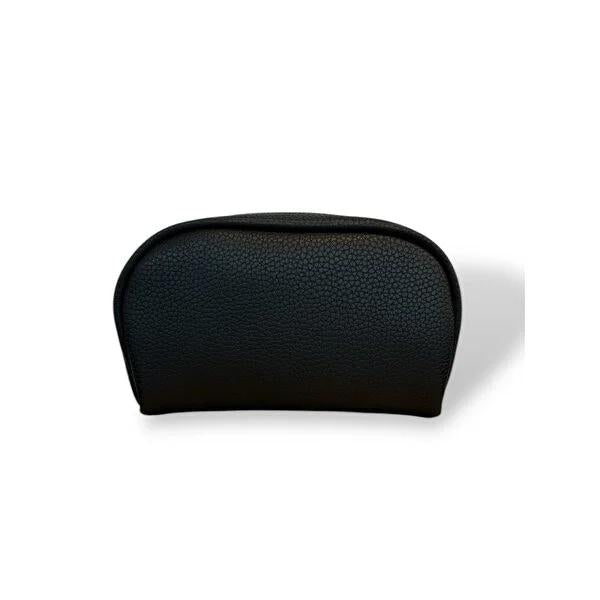 Eda Moda Black Makeup Bag - Compact Cosmetic Storage for Beauty Essentials