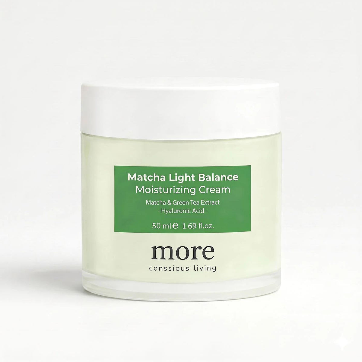 More Conscious Living Matcha Light Balance Moisturizing Cream 50ml