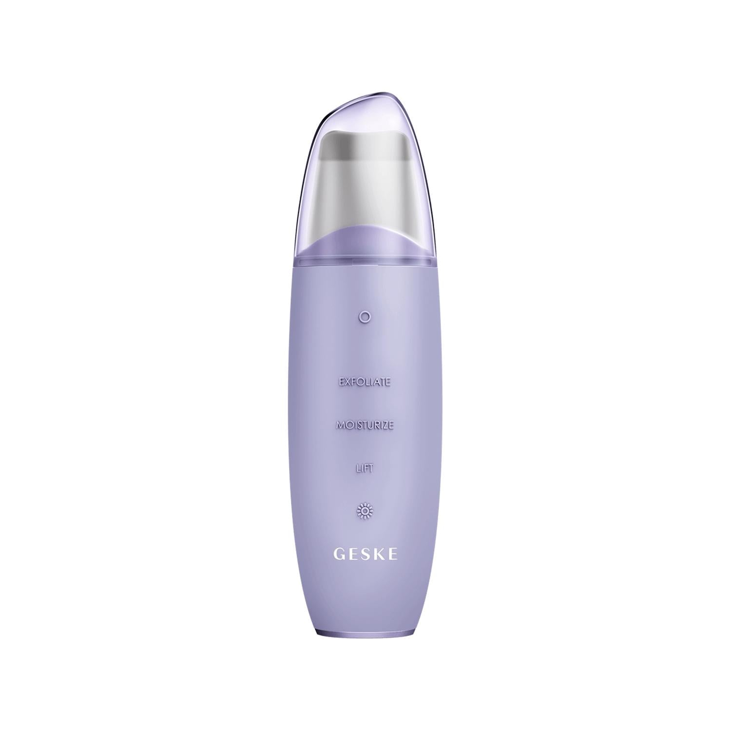 Geske MicroCurrent Skin Scrubber & Blackhead Remover in Purple