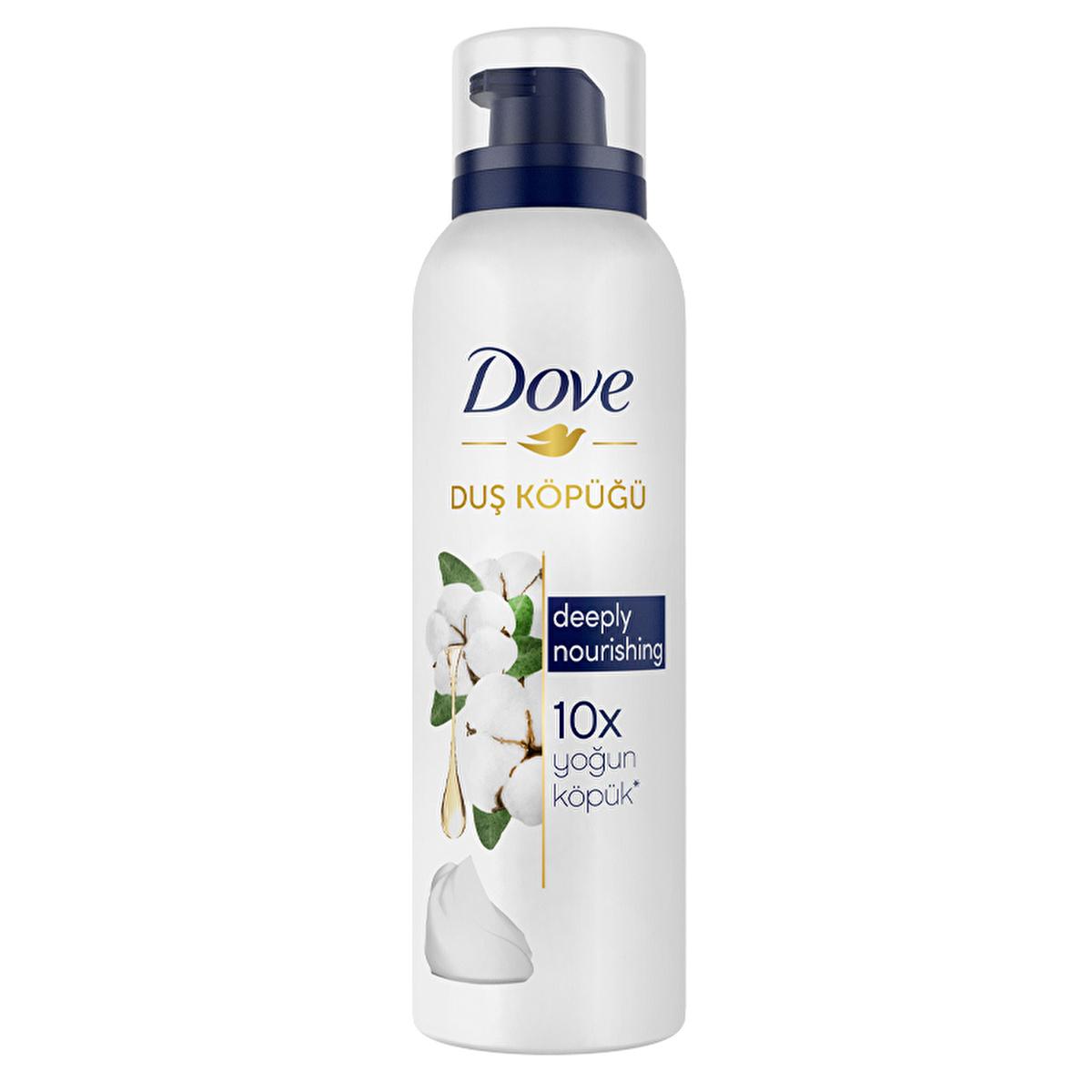 Dove Deeply Nourishing Shower Foam: Indulge in Creamy Cleansing & Soft Skin - Experience the Luxurious 10x Dense Foam for a Pampering Shower