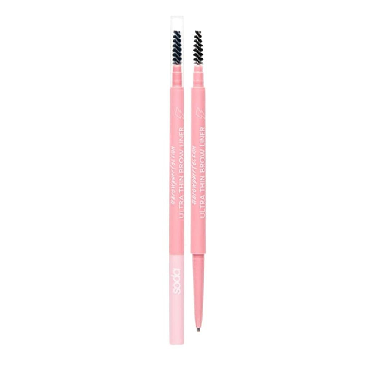 Soda Ultra Thin Brow Liner - Precise Eyebrow Definition & Long-Lasting Makeup - 002 Megan
