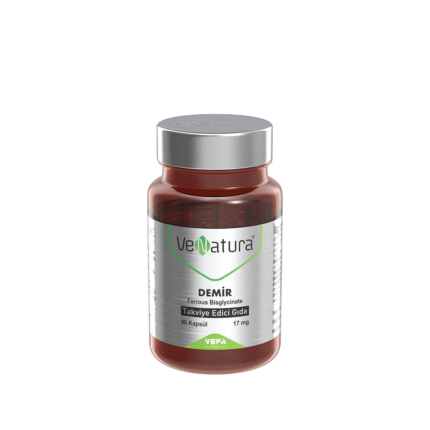 VeNatura Iron Dietary Supplement for Daily Support 90 Capsules