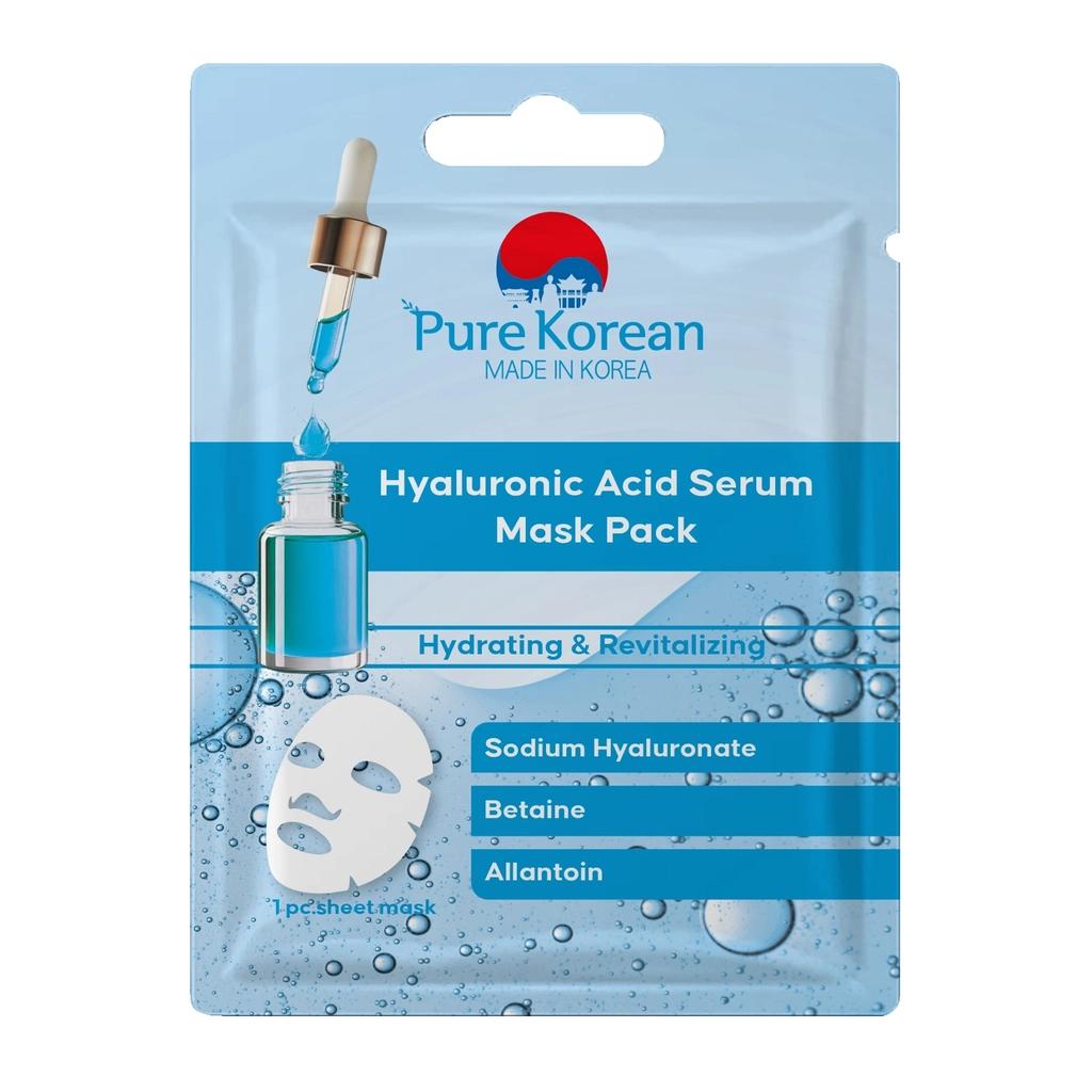Pure Korean Hyaluronic Acid Serum Sheet Mask