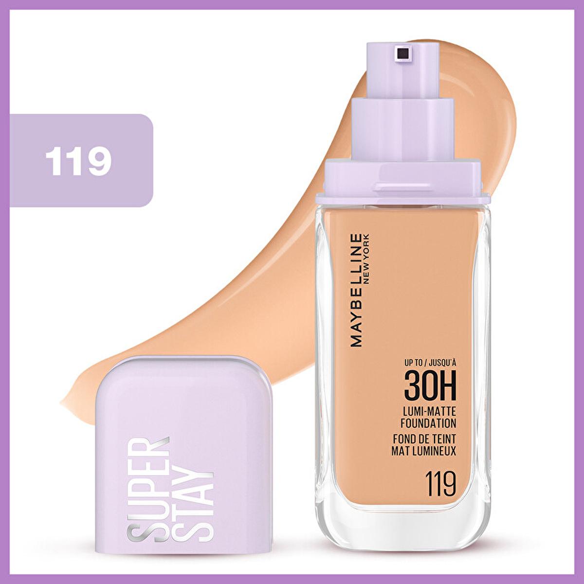 Maybelline New York Super Stay Lumi Matte Foundation - Long-Lasting, Matte Finish, Lightweight Makeup for Various Skin Tones