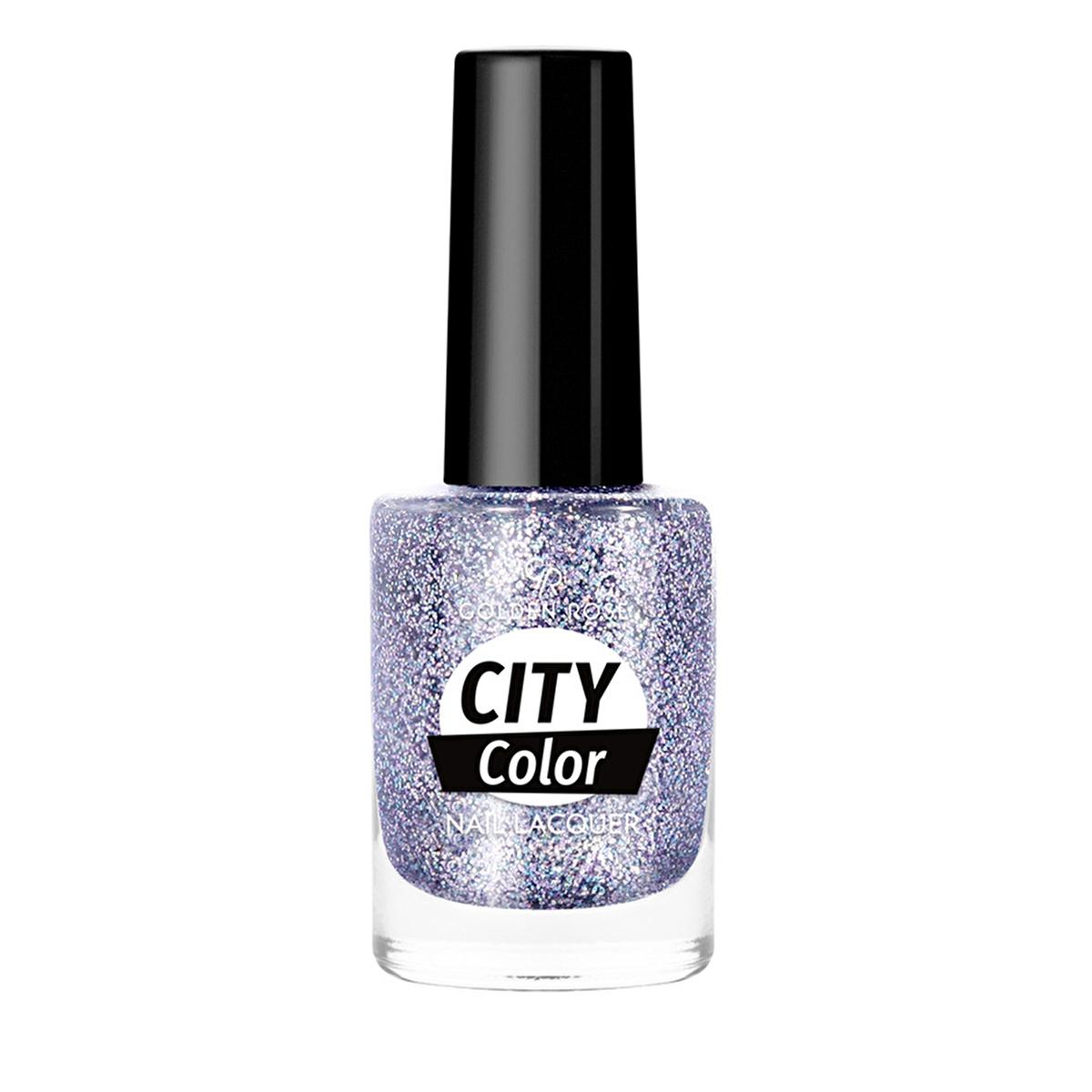 Golden Rose CITY COLOR NAIL LACQUER - Vibrant Nail Polish for Fashionable Nail Art & Long-Lasting Color