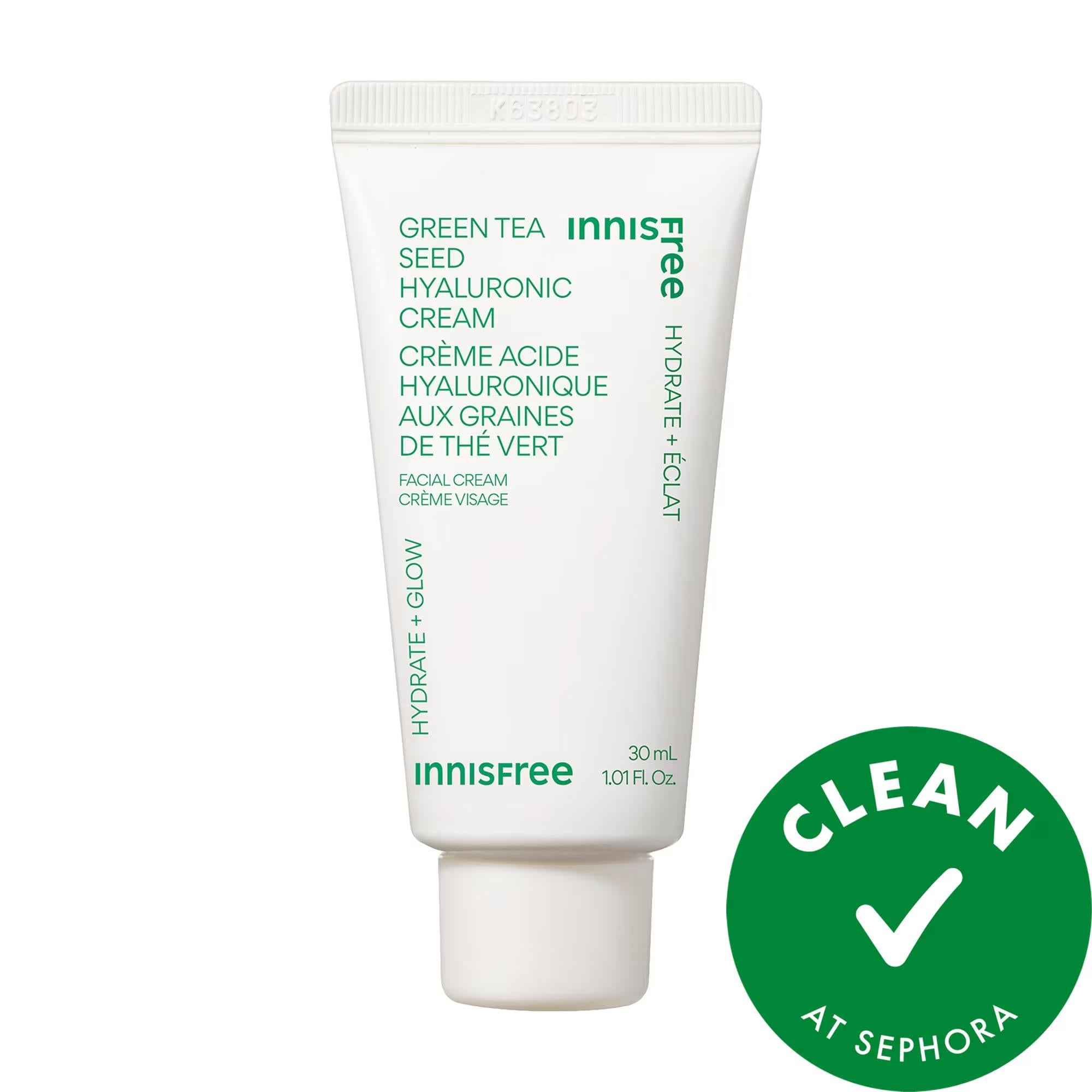 Dr. Jart+ Green Tea Seed Hyaluronic Acid Hydrating Moisturizing Cream - Vegan, Cruelty-Free, Deep Hydration for Dry Skin