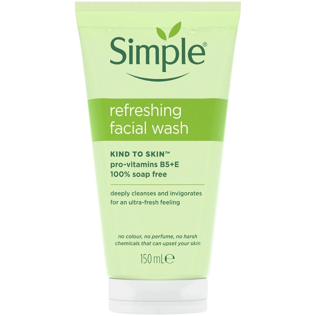 Simple Kind to Skin Refreshing Facial Wash Gel 150 ml