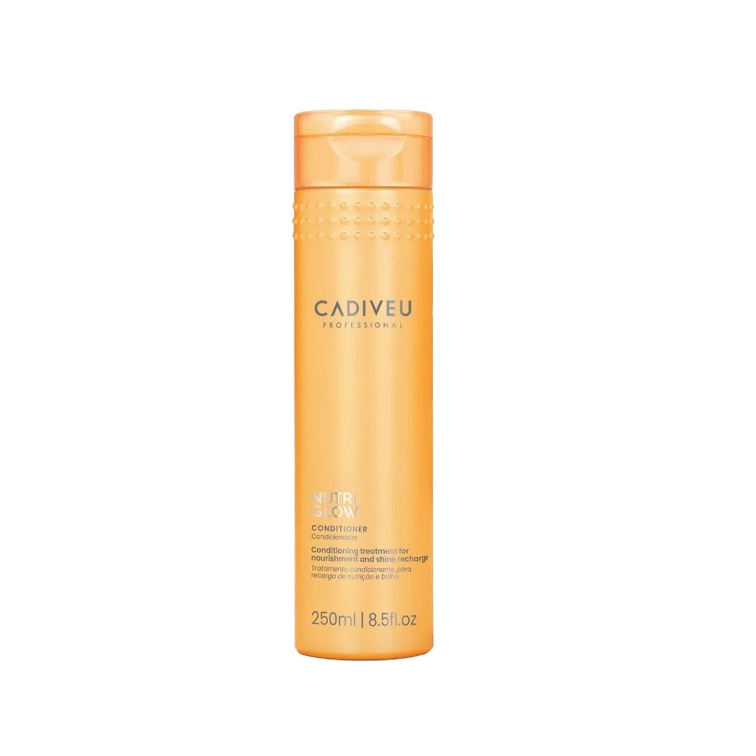 Cadiveu Nutri Glow Nourishing Hair Care Cream - Nourishing Hair Care Cream for Dry or Damaged Hair, 8.45 fl oz
