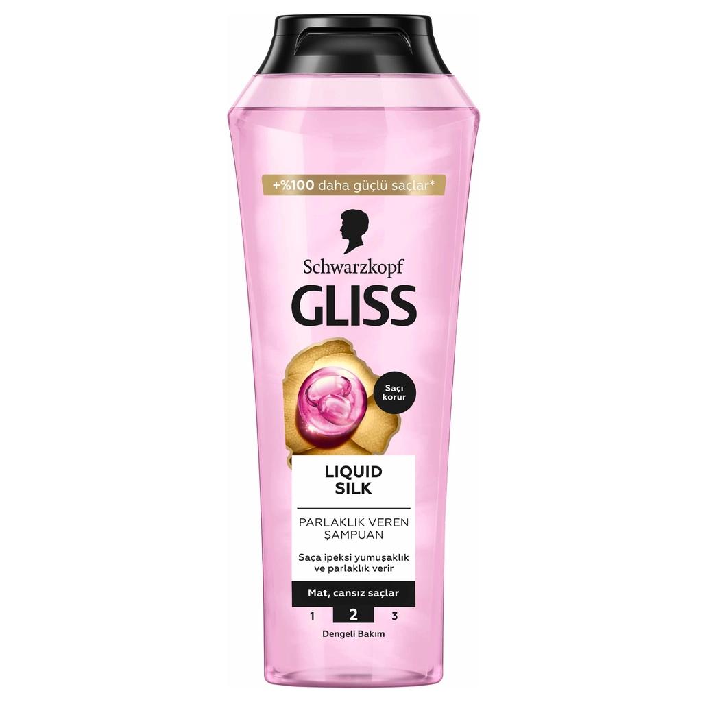 Gliss Liquid Silk Shampoo for Dull & Rough Hair 400 ml