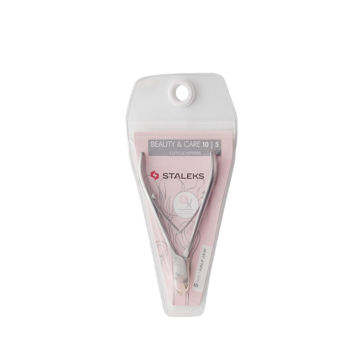 STALEKS Professional Nail Care Tool - Stainless Steel Cuticle Pusher for Precise Manicure & Grooming