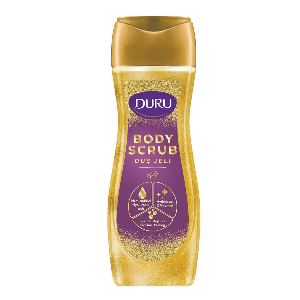 Duru Body Scrub Gold Exfoliating Shower Gel 450 ml