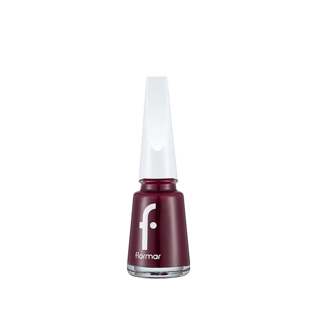 Flormar Nail Enamel High-Pigment Nail Polish 306 Lost In Bordeaux 11ml