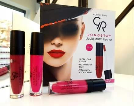 Golden Rose Matte Lipkit Scarlet Red