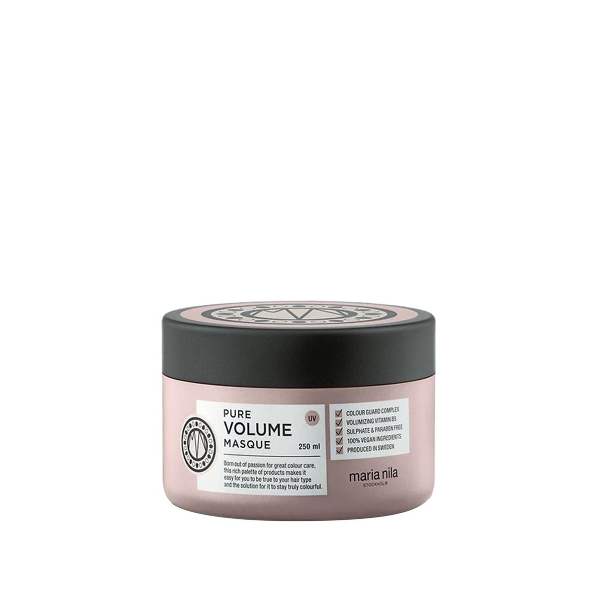 Maria Nila Pure Volume Hair Mask 250ml - Nourishing & Volumizing Treatment for All Hair Types