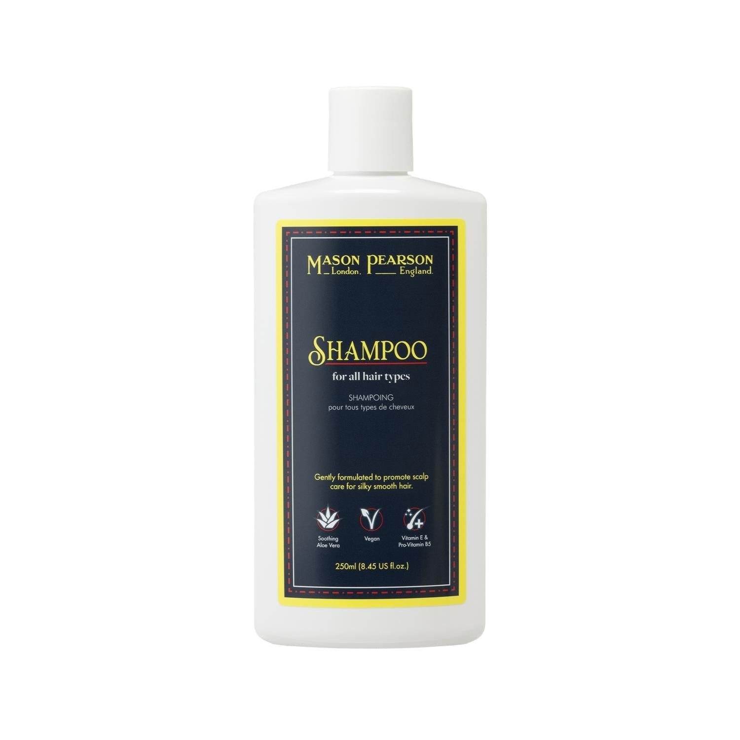 Mason Pearson Universal Shampoo for All Hair Types, 250ml - Gentle & Effective Hair Care