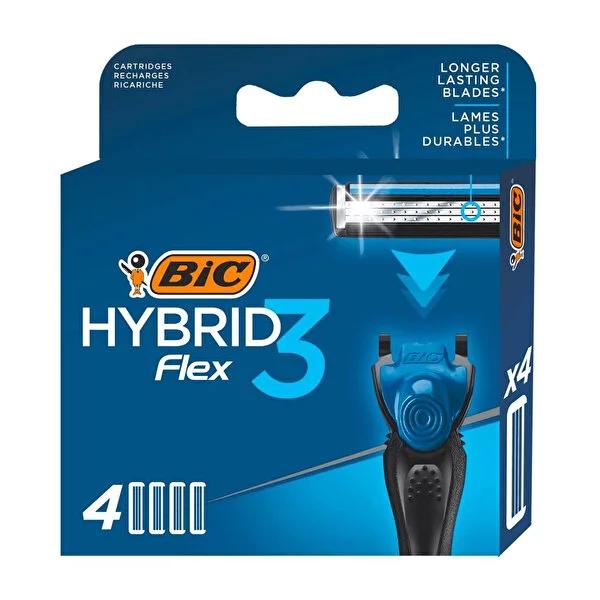 BIC Flex3 Shaving Razor - 3 Blade Titanium Razor for Men with Comfort Features