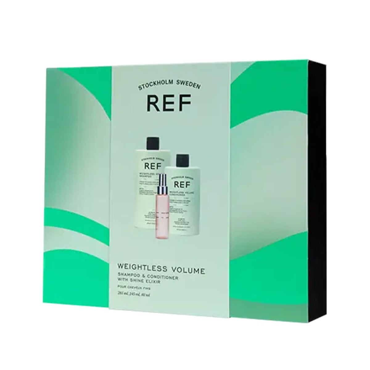 REF Hair Care Set - Weightless Volume Volumizing Hair Care Set - Volumizing Hair Products for Fine Hair