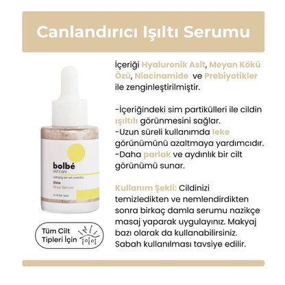 Bolbe Shine Drop Brightening Serum with Niacinamide 30 ml