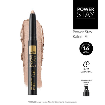 Avon Power Stay Stick Eyeshadow Pearly Vanilla Shimmer