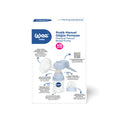 Wee Baby Manual Breast Pump - Single-Handed, Portable & Comfortable Breast Milk Pump for Nursing Mothers