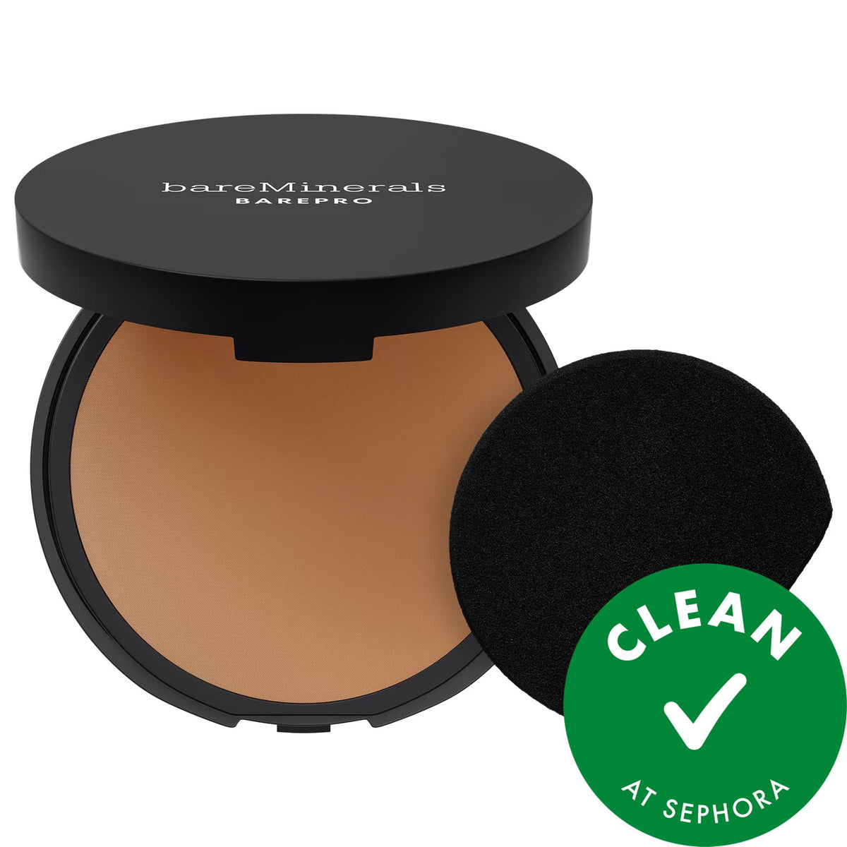 BAREPRO 24HR Skin Perfecting Talc-Free Matte Powder Foundation - Long-Lasting, Full Coverage, Natural Makeup for Sensitive Skin