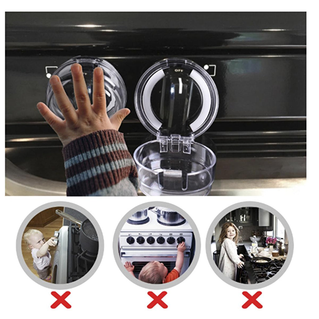 Miny Baby Gas Stove/Furnace Knob Safety Cover - Child Safety, Baby Safety, Childproofing Solution