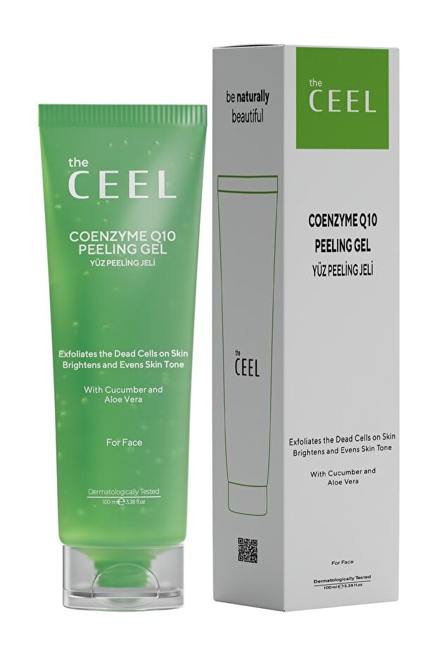 The Ceel Coenzyme Q10 Peeling Gel - Gentle Exfoliating Skincare for Anti-Aging, 3.38 fl oz
