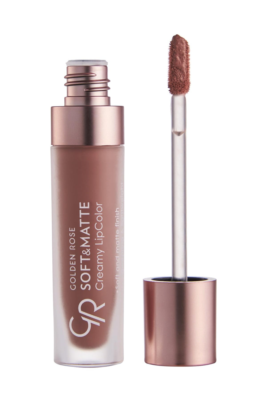 Golden Rose Creamy Lip Color - Soft Matte Finish, Long-Lasting & Moisturizing Lip Product