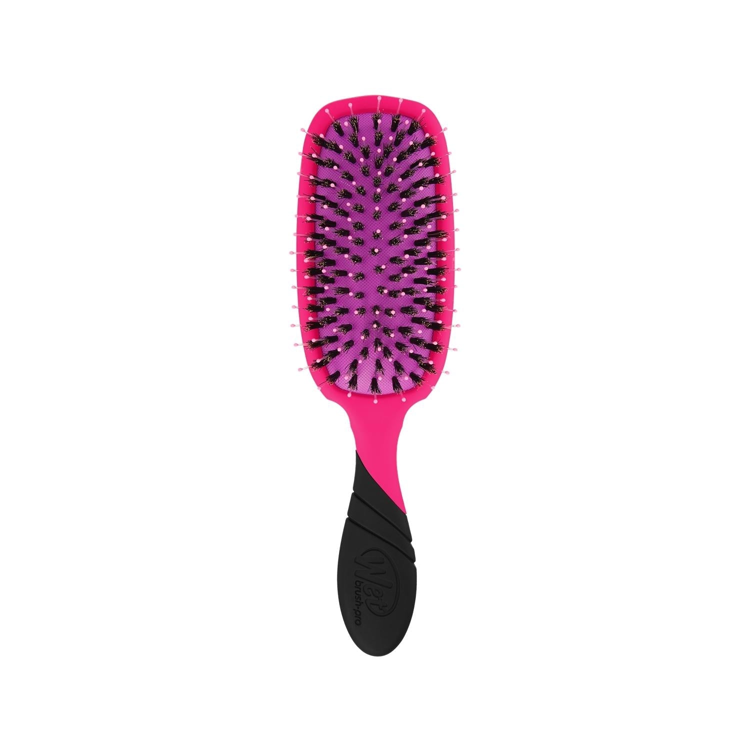 Wet Brush Pro Shine Enhancer Pink Boar Bristle Hair Brush